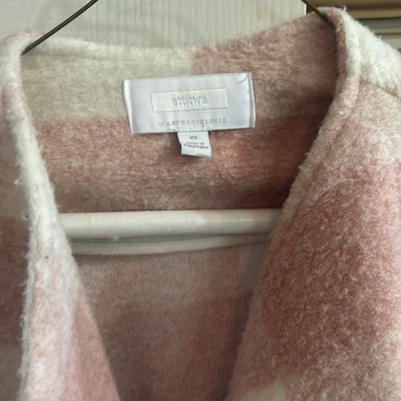 Anthropologie Wool Checkered Jacket - Picture 2 of 4